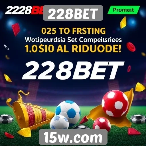 Promoções e bônus oferecidos por 228BET
